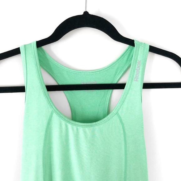 Tank Top Green Size Small Racerback Athletic Top - Picture 3 of 4